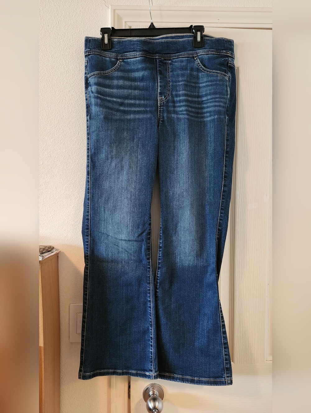 Torrid Blue Wash High-Rise Lean Slim Boot Flare Super Soft Jeans Size 0S/12P